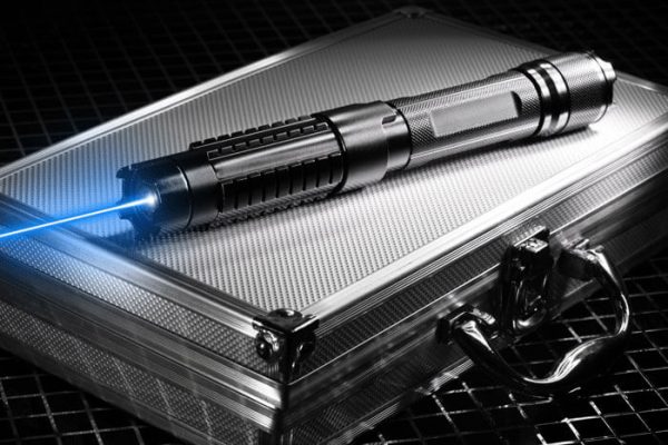blauer Laser-Pointer